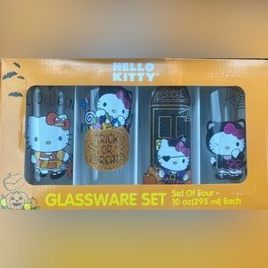 Hello Kitty Halloween Cup Set New In Box